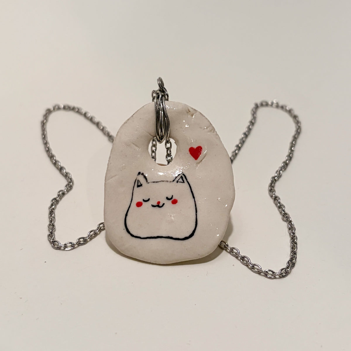 lovely cat necklace