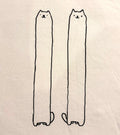 very tall twin cats